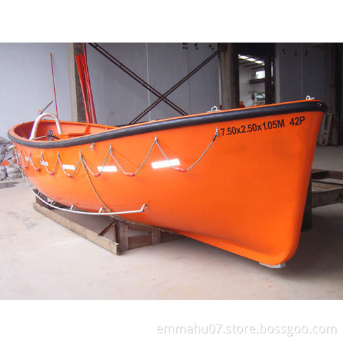 Open Type life boat CCS/ABS Certificate SOLAS approved
